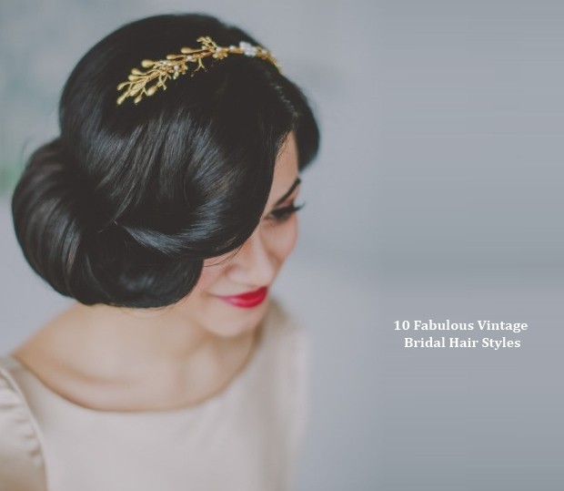 Vintage Wedding Hair Style 113