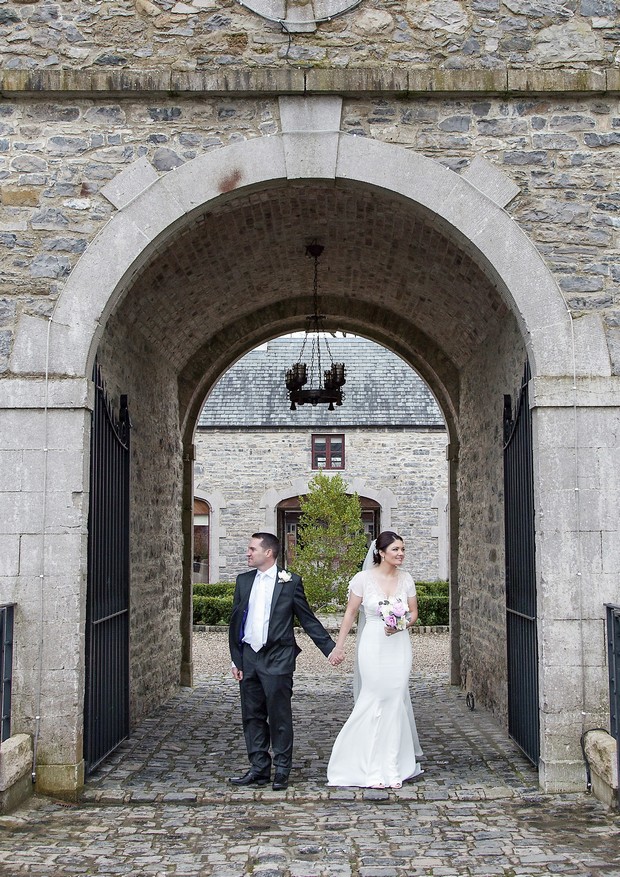 bride and groom clonabreany house wedding photographs