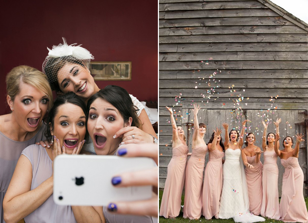 8 Sweet Ideas For You And Your Bridesmaids Weddingsonline Fun Bridal Party Wedding Photographs