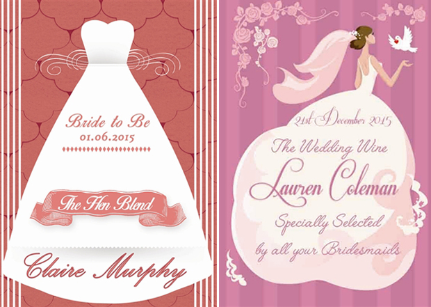 10 Fun Little Touches For The Hen Party Pamela Mahon Hen Party Wine Labels From Wowwee