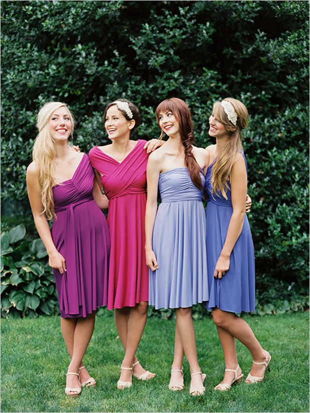 multi wrap dress bridesmaid ireland