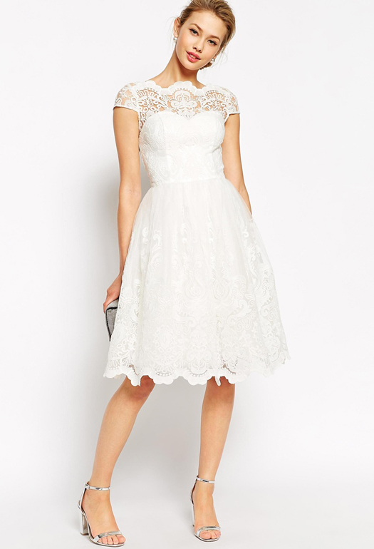 20 Stunning White Bridesmaid Dresses | weddingsonline 20 Stunning White Bridesmaid Dresses | weddingsonline