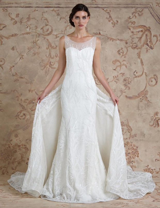 28 Breathtaking Winter Wedding Dresses For 2016 Weddingsonline Winter Wedding Dresses Sareh Nouri Fall 2016 Dress By Naeem Khan