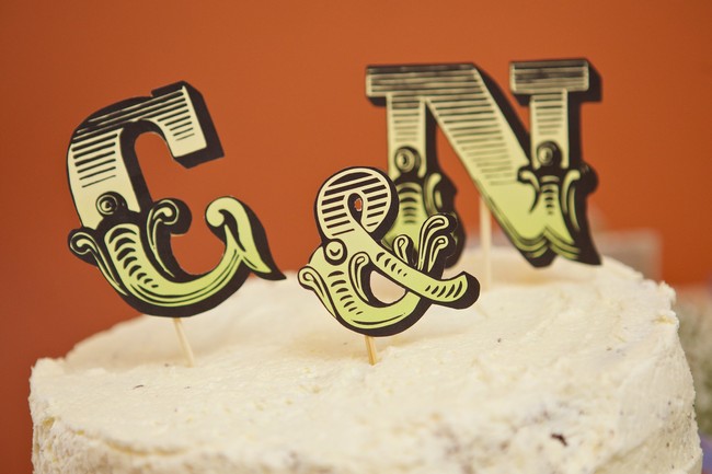 letter wedding cake toppers alternative art deco decor