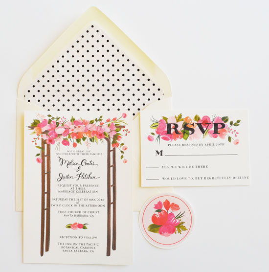 floral invite