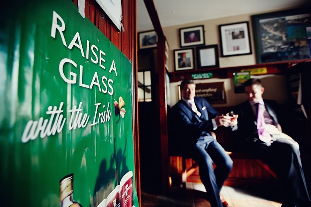 groom-real-wedding-irish-pub