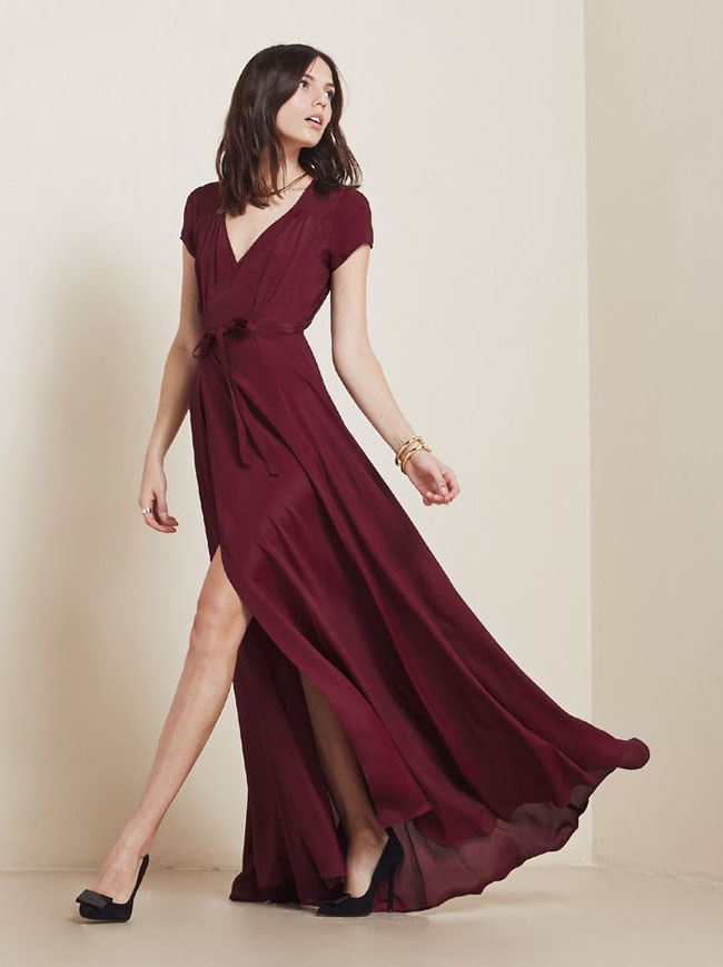 burgunday-wrap-bridesmaid-dress