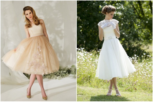 tea length wedding dress lyn ashworth