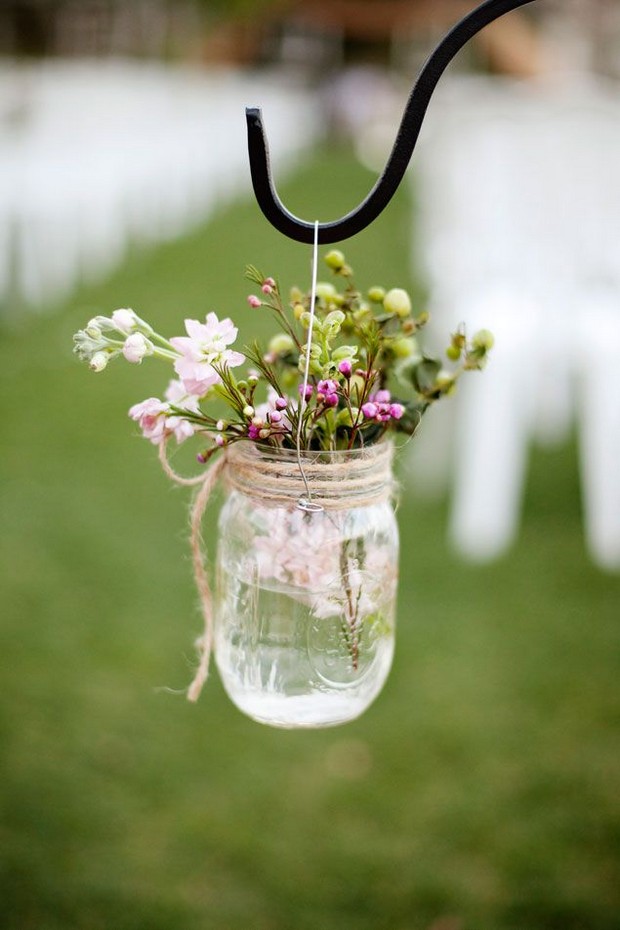 16 Masterful Mason  Jar  Wedding Ideas weddingsonline