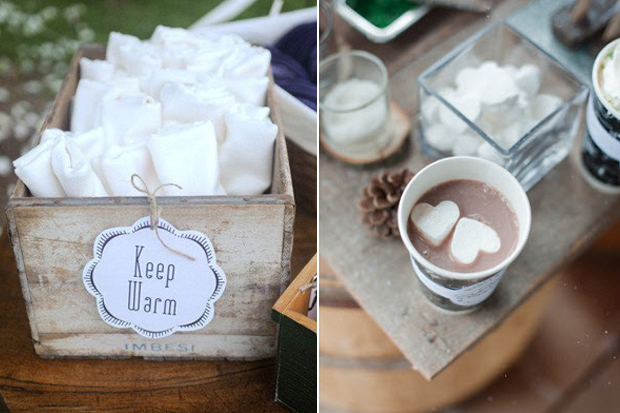 9 Cute Cosy Ideas For Winter Wedding Guests Weddingsonline 9 Cute Cosy Ideas For Winter Wedding Guests