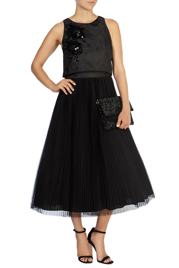 black-bridesmaid-dress-coast-embellished