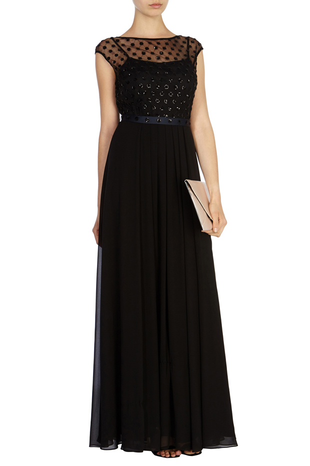 black-bridesmaid-dress-embellished-lori-lee