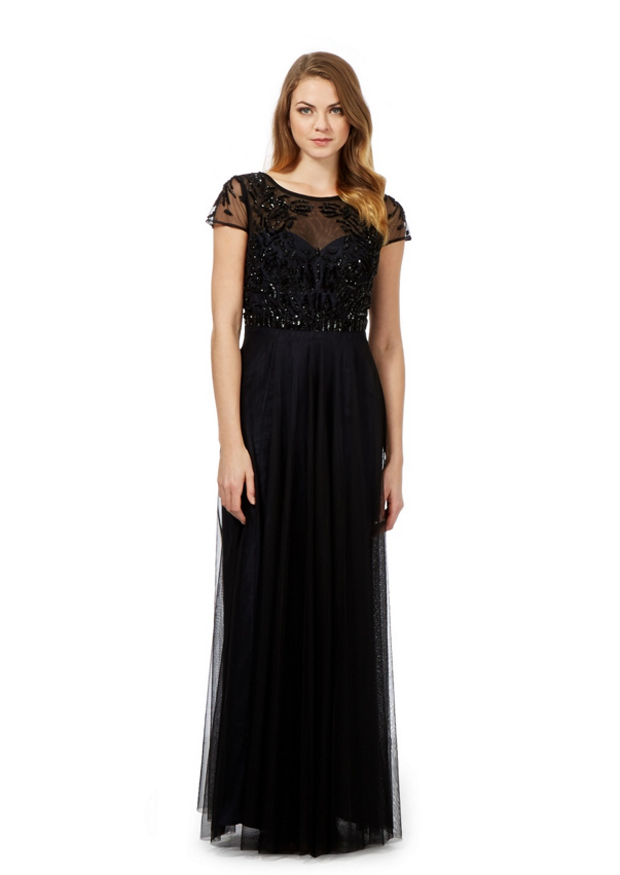 debut-black-bridesmaid-dress