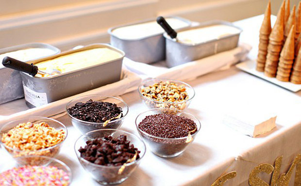 Ice Cream Bar Wedding Cost Tips And Inspiration Ice Cream Bar Wedding Cost Tips And Inspiration