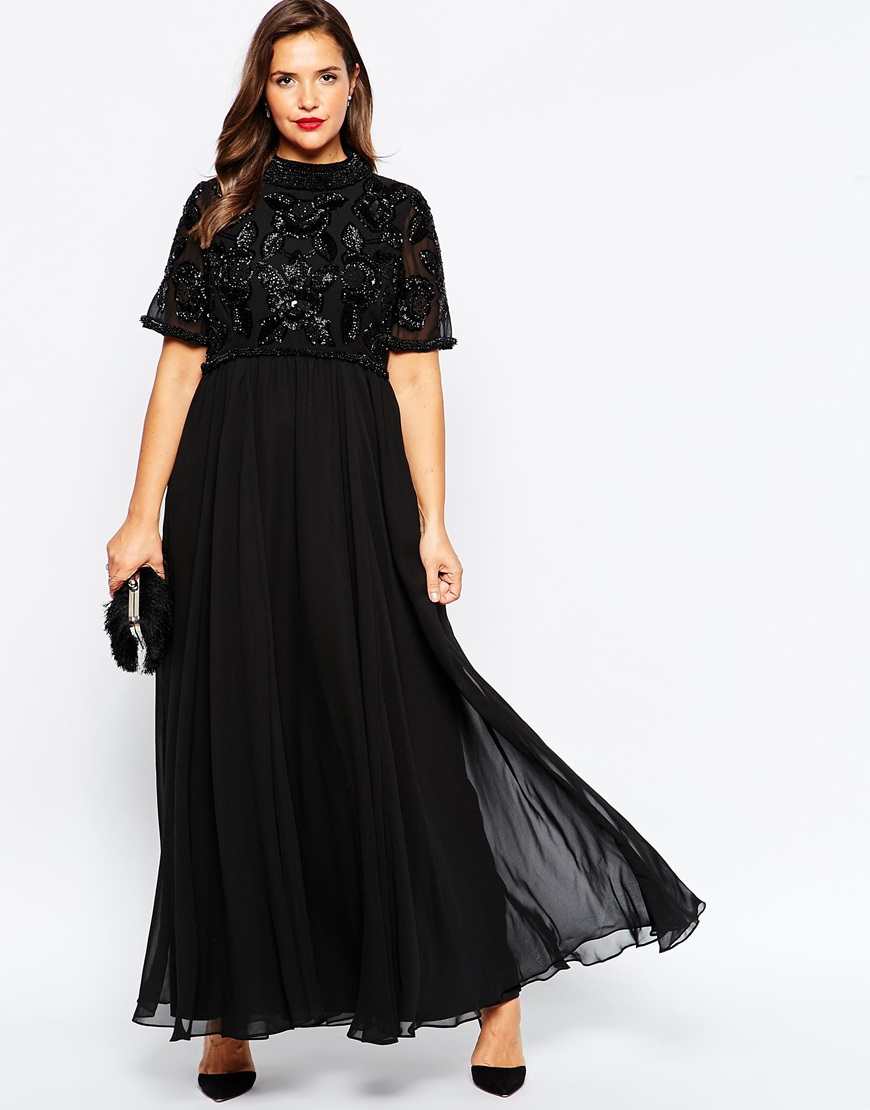 20 Gorgeous Black Bridesmaid Dresses | weddingsonline