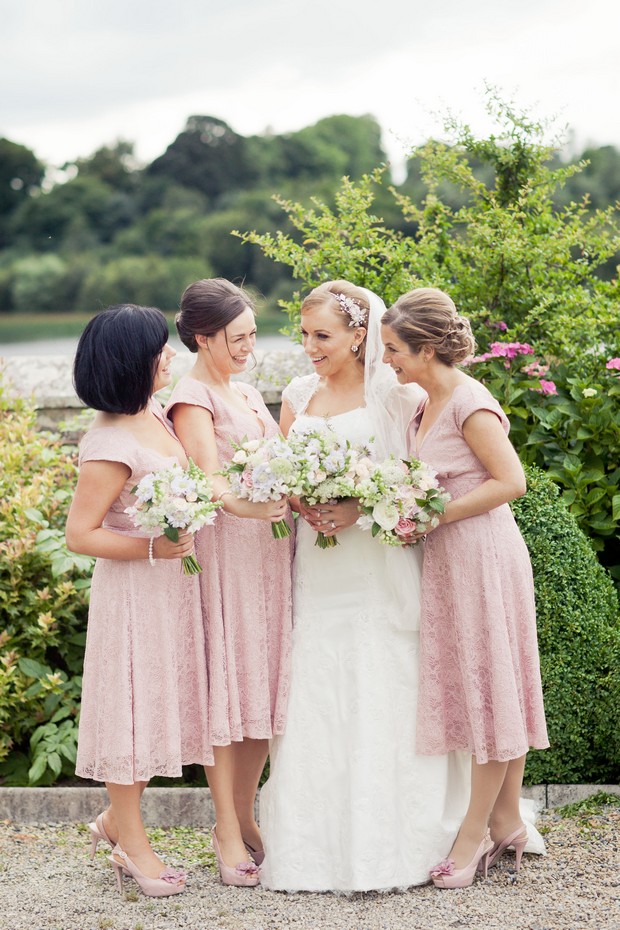 Tea_Length_Bridesmaids_Dresses_Lace_Blush_Pink_HOF