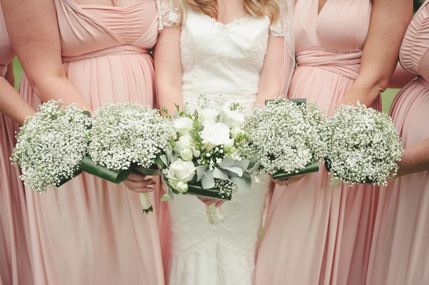 27_Romantic_bridesmaids_dresses_bouquets_babys_breath