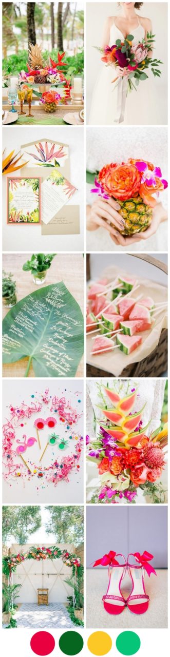 tropical-wedding-theme-ideas-colourful-summer-trends-2016-2017