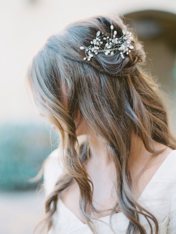 romantic-half-up-half-down-wedding-hairstyle
