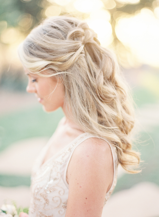 16 Stunning Half Up Half Down Wedding Hairstyles Weddingsonline