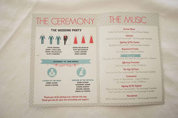 30 Of The Best Ceremony Booklet Ideas Weddingsonline Ceremony Booklet Wedding Party Details