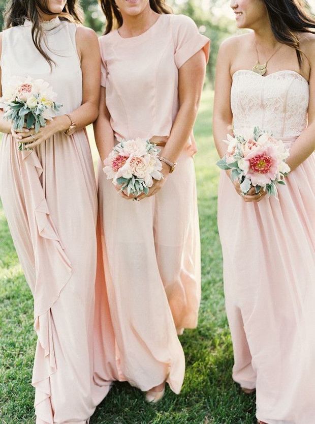 bridesmaids-in-separates-full-length-skirts
