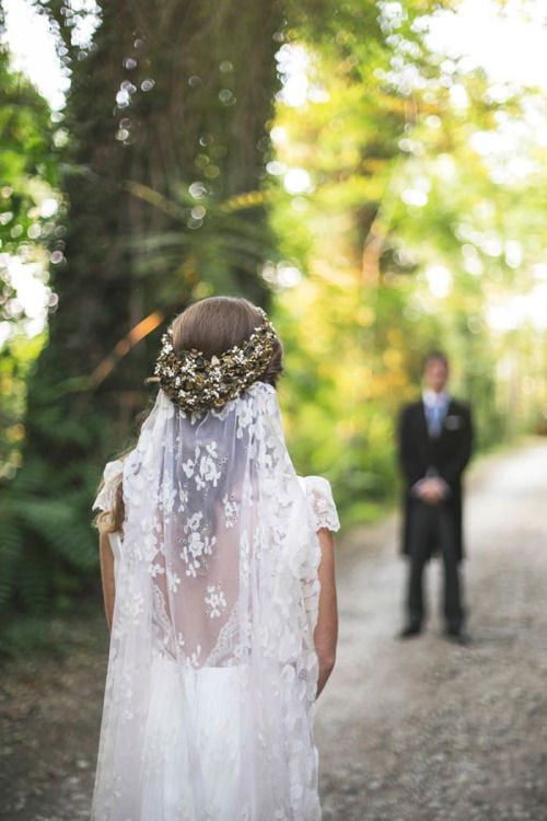 An Elegant, Enchanted Forest Wedding Theme Palette 