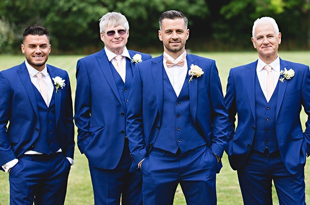 Stylish Wedding Suits For Grooms Groomsmen And Where To Them Blue Wedding Suits Moss Bros