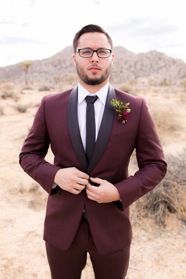 burgundy-tuxedo-groom
