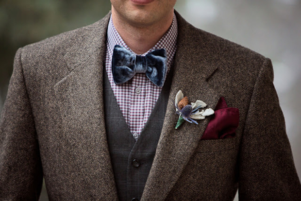 groom-in-tweed-jacket-with-velvet-bow-tie