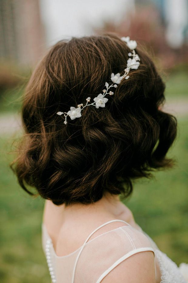 20 Sublime Wedding Hairstyles For Short Haired Brides
