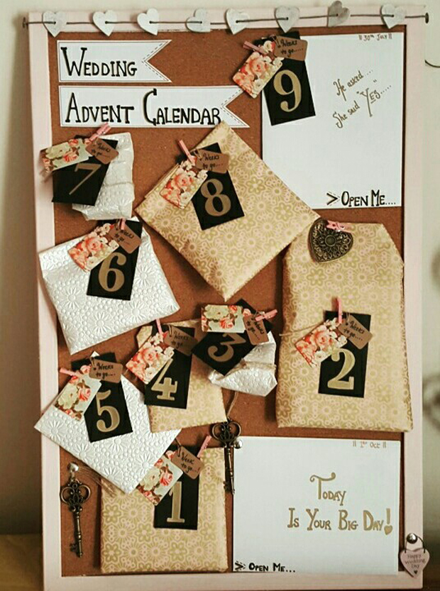 12 Things To Include In Your Wedding Advent Calendar Weddingsonline