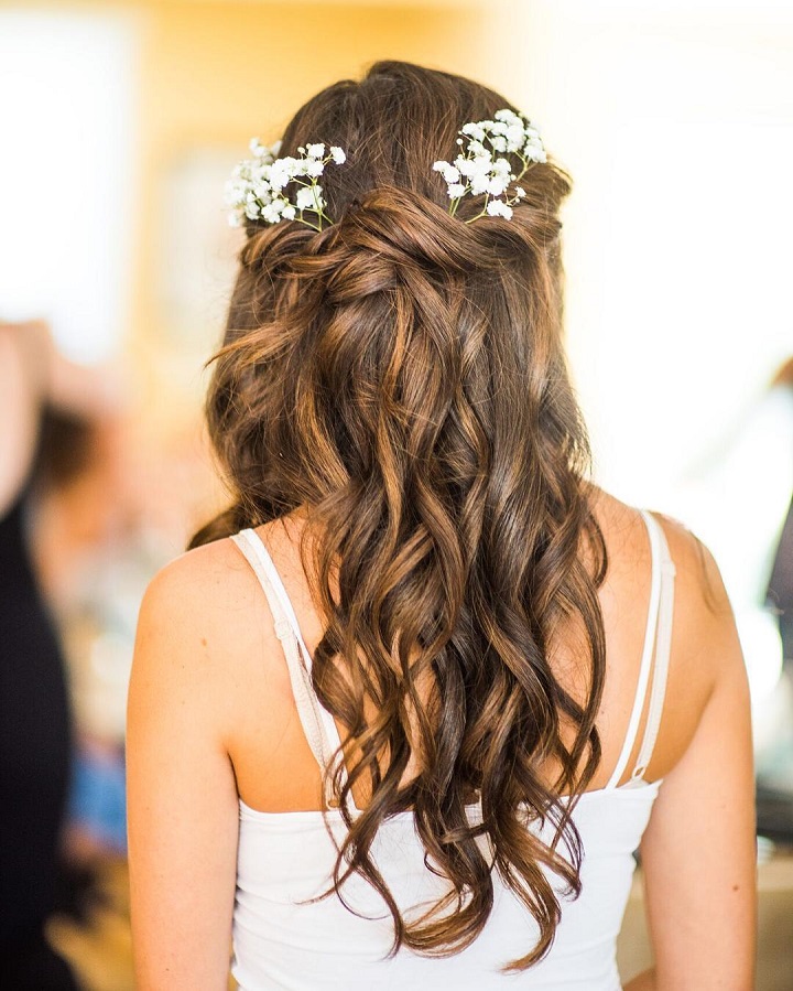 18 Dreamy Ways to Wear Your Hair Down on Your Wedding Day