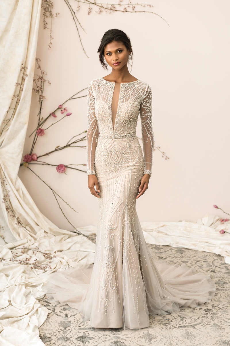 Couture Long Sleeve Bridesmaid Dresses