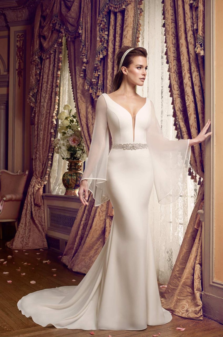 40 Swoon Worthy Long  Sleeve  Wedding Dresses  weddingsonline