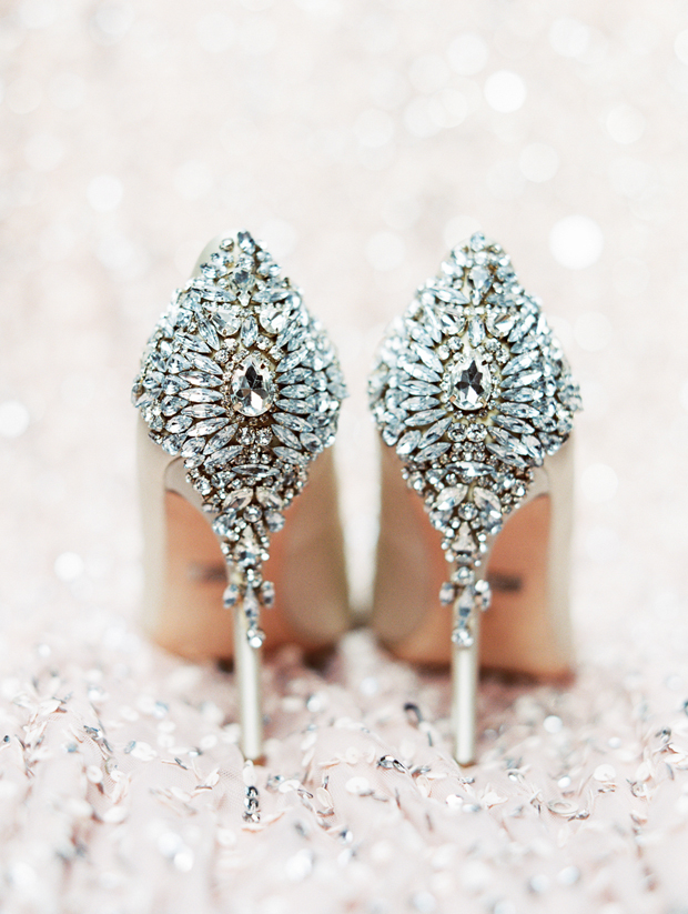 badgley mischka hyper crystal embellished sandal
