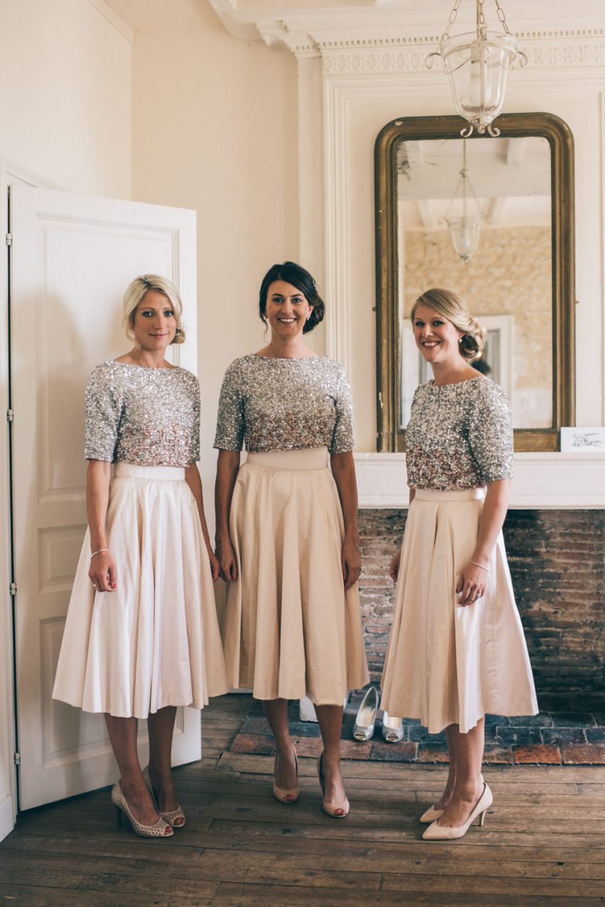 bridesmaids separates tops