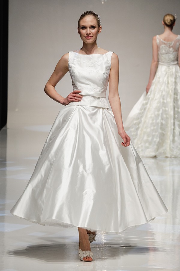 Trajes de novia azules