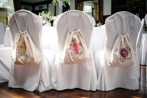 Personalised wedding activity bags for kids