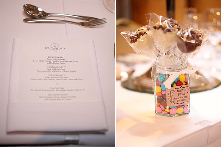 Trudy & Mark reception details