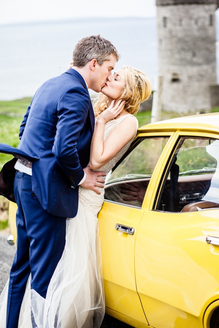 Michelle & Eoin Bright Festival wedding by Mrs Redhead