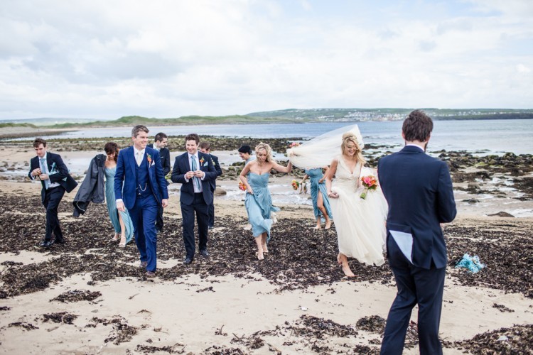 Michelle & Eoin Bright Festival wedding by Mrs Redhead