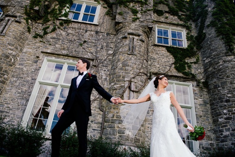 Black tie wedding at Luttrellstown Castle by IMCreative