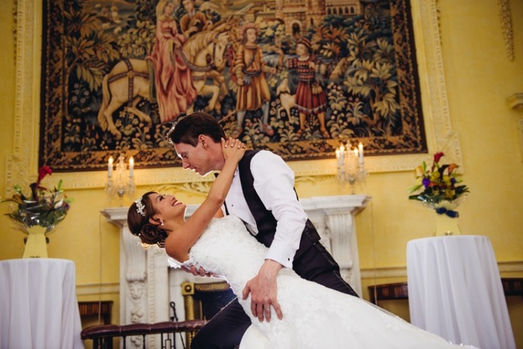Black tie wedding at Luttrellstown Castle by IMCreative