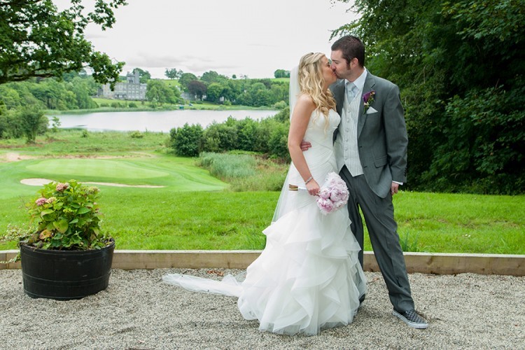 Purple vintage wedding at Inn at Dromoland by Gary Collins Photography 