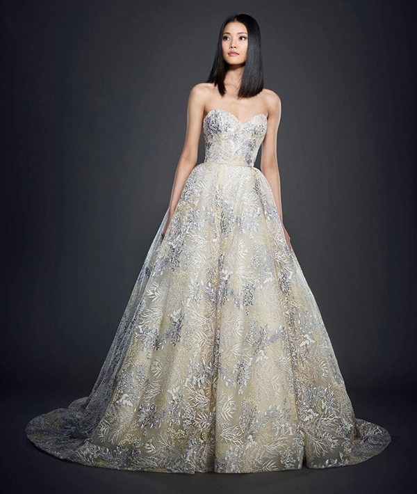 Tendencias en vestidos de novia 2017