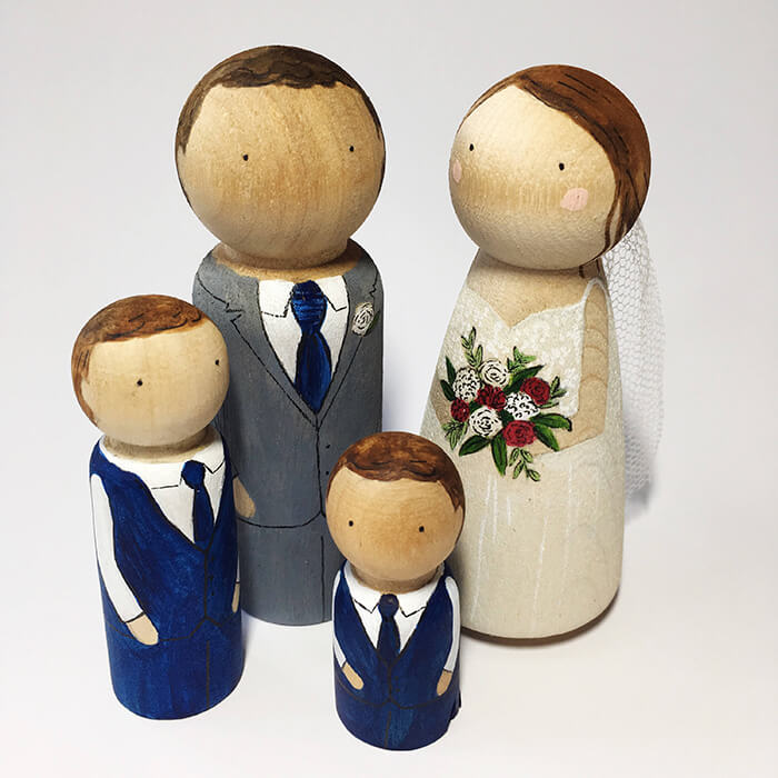 Quirky Wedding Cake Toppers