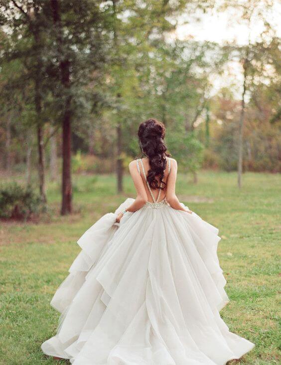 Ballgown wedding dress