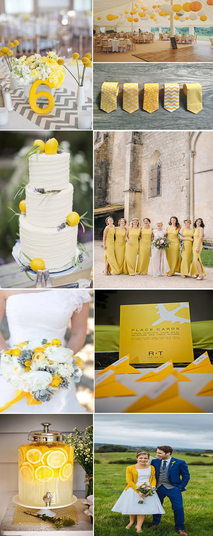Yellow Colour Palette for Spring