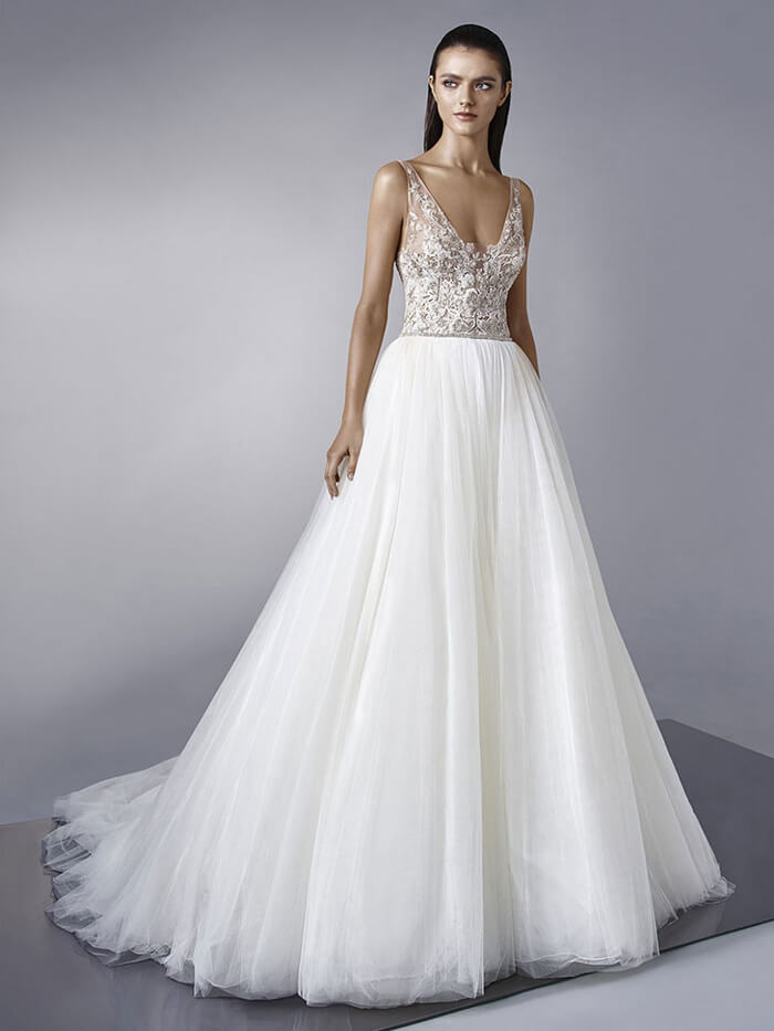 Vestidos de novia adornados